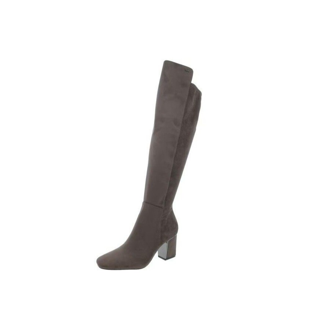 DKNY Womens 9.5 M Mushroom Brown Cilli Over The Knee Boots NIB OP5